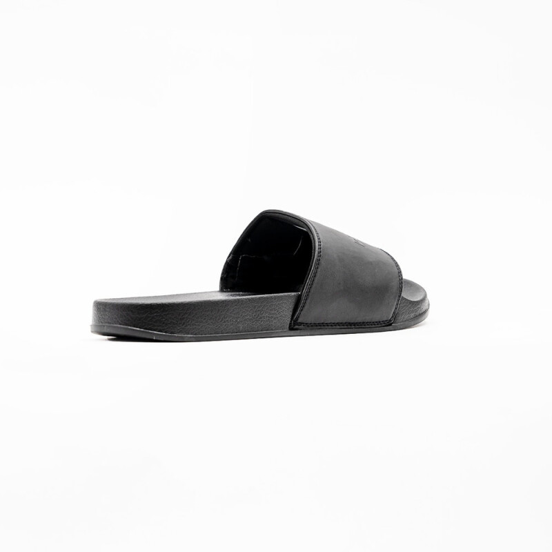 SLIDES MEN NEGRO/BLANCO NEGRO/NEGRO