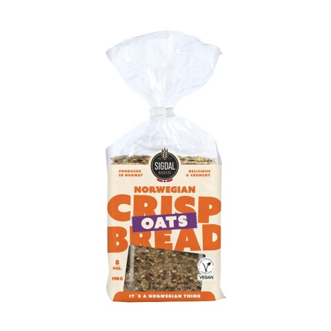 GALLETAS SIGDAL CRISPBREAD AVENA 190G Galletas Sigdal Crispbread Avena 190g
