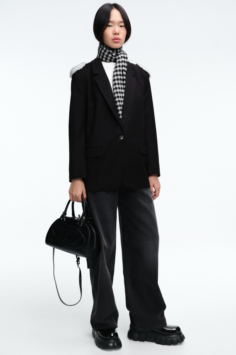 CHAQUETA BLAZER Negro