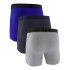 UA PERFORMANCE COTTON - SOLID 6 IN 3PK - BLU BLU-410