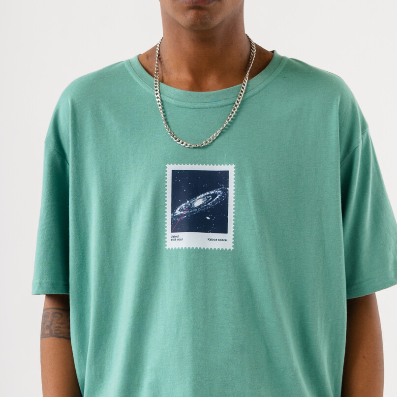 REMERA GALAXY VERDE REMERA GALAXY VERDE