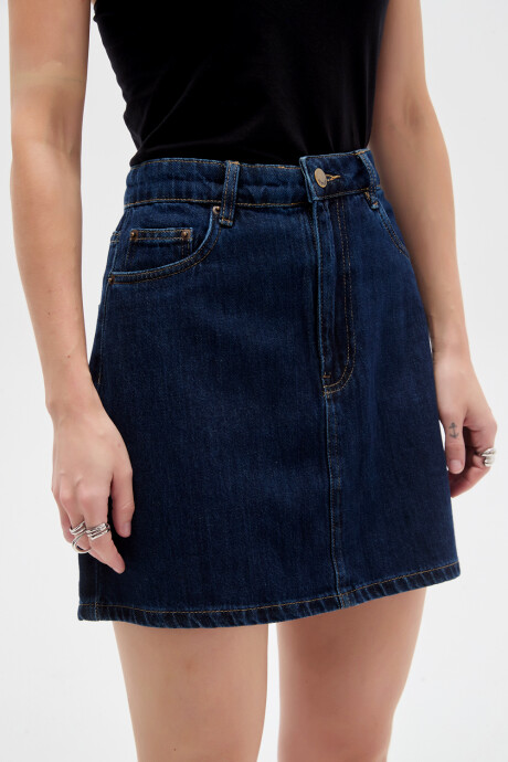 Falda Tarelo Azul Indigo