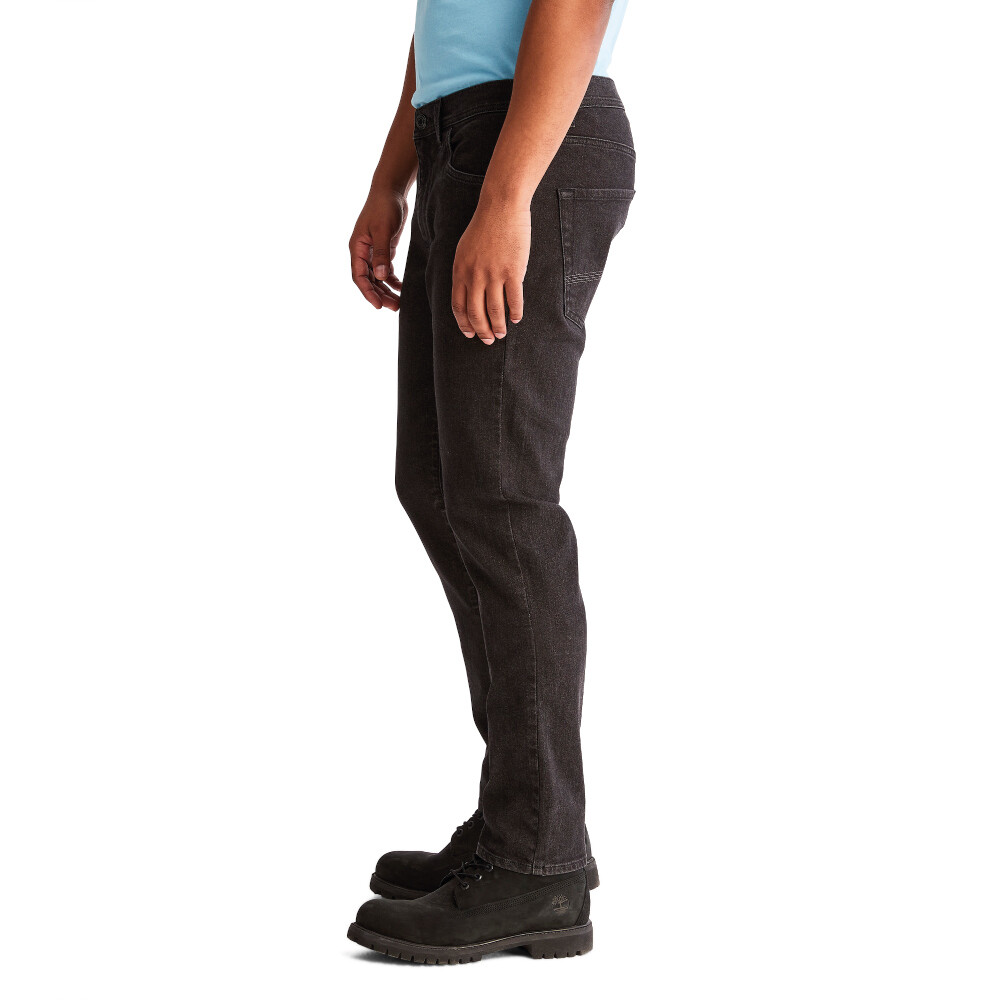Jean Stretch Hombre Black Rinse