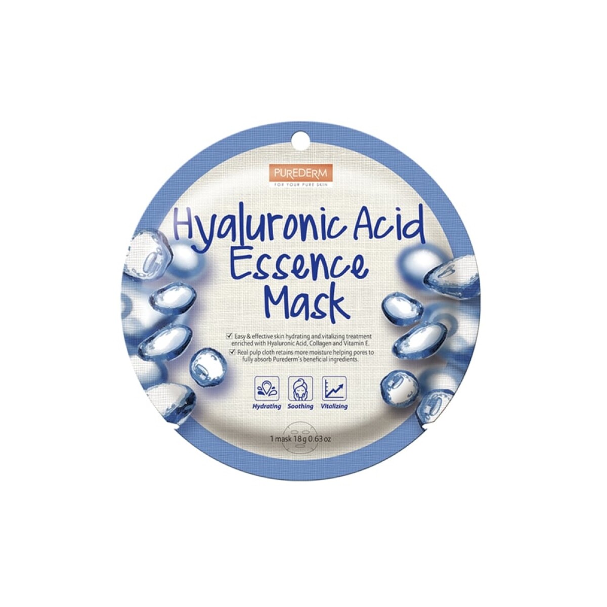 P/D Hyaluronic Acid Essence Mask - Varios 