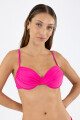 Top new drap liso Full fucsia