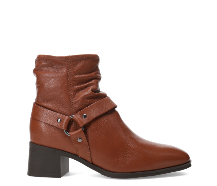 Botas de Mujer Bottero TULHE de Cuero Marrón Coñac