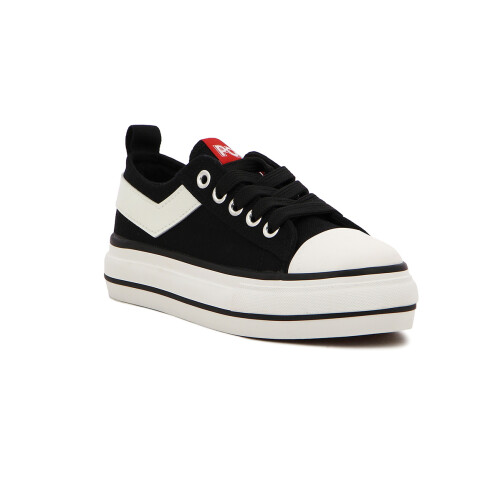 Pony Calzado Plataforma Casual Classic Kids- Black Negro