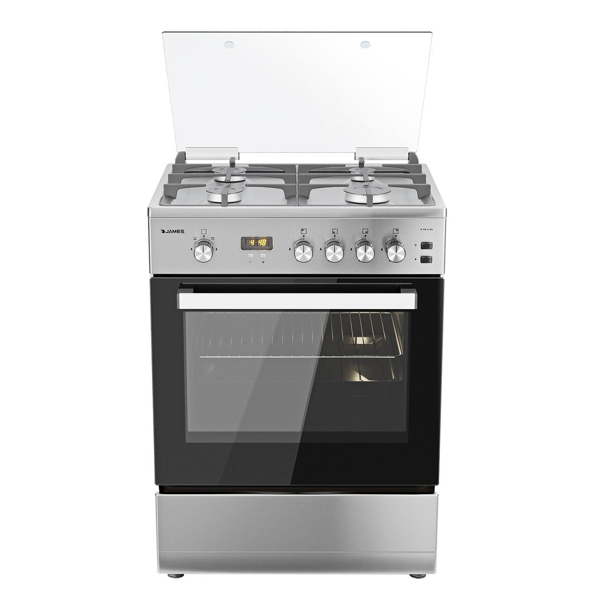 Cocina James C-26 A Tks - Inox Color Acero Inoxidable Puerta Con Visor 