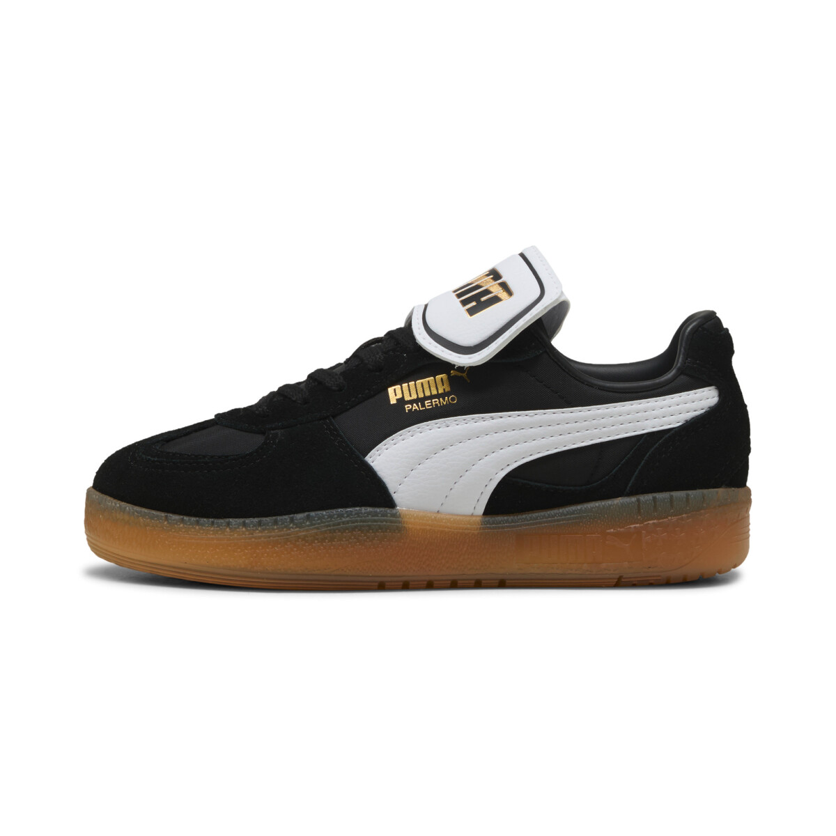 Championes Palermo Moda Tongue de Mujer - Negro 