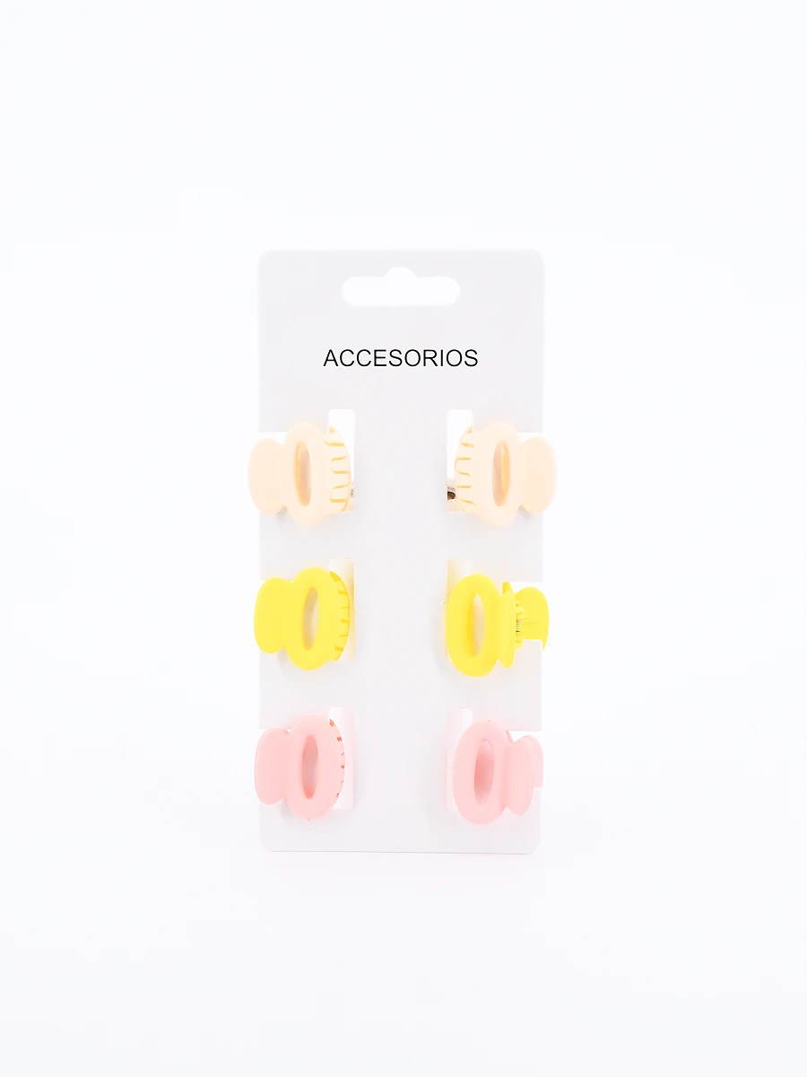 PINZAS PACK X 6 - MULTICOLOR 