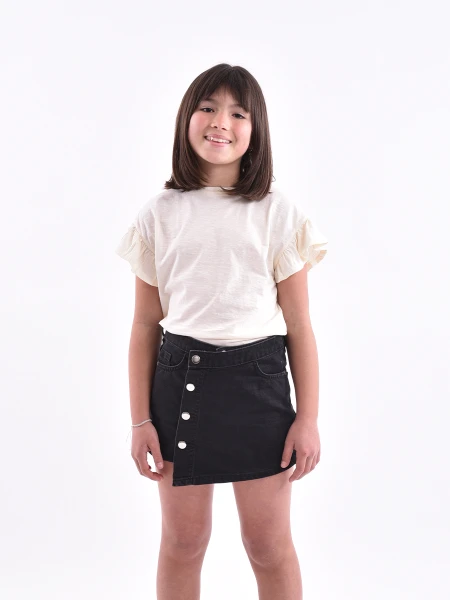 REMERA INÉS KIDS BLANCO