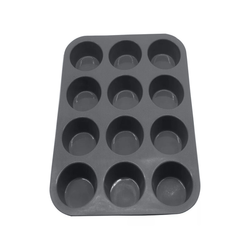 Molde muffin x12 silicona GRIS