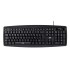 Combo Mouse Teclado Español Cableado Acer Silencioso Variante Color Negro