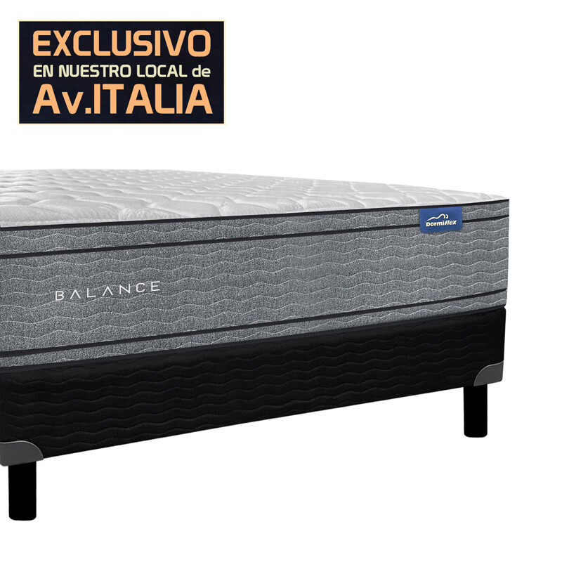 Colchon Milán con Sommier 1 plaza - 80x185