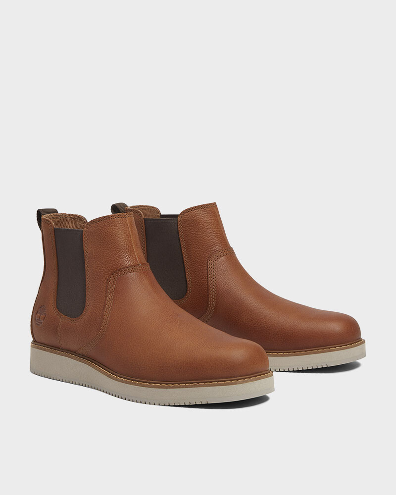 Botas Timberland Mid Chelsea Boot Hombre Medium Brown Full Grain