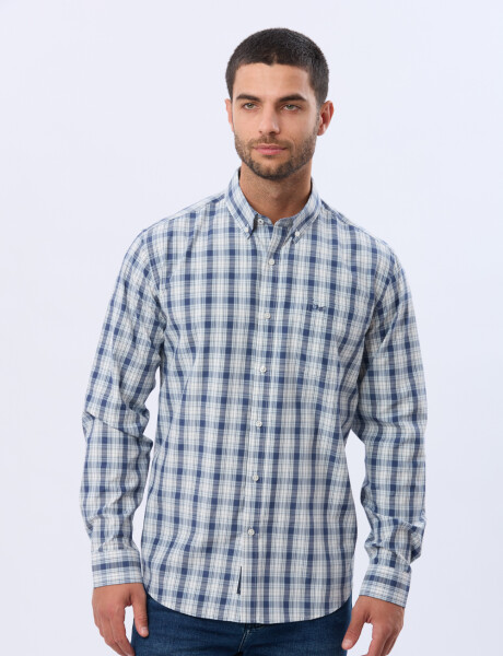 CAMISA CUADROS Azul
