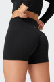 Short Fabletics No Seam Pure Luxe Negro