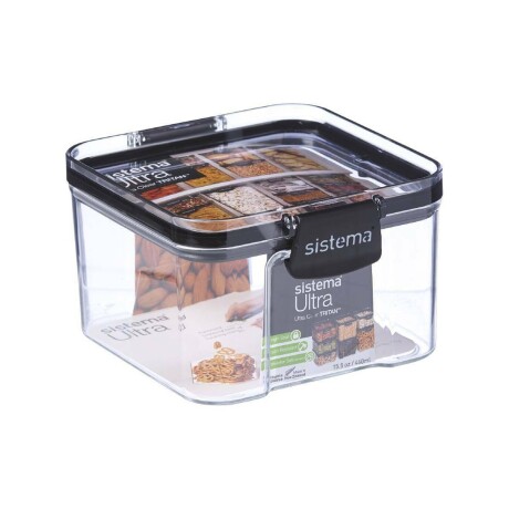 Recipiente plástico hermético Sistema Ultra Tritan 460ml Recipiente plástico hermético Sistema Ultra Tritan 460ml