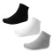 Medias de Hombre Push Media SOLID pack x3 Gris - Blanco - Negro