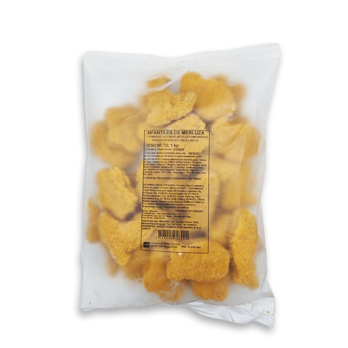 Formitas Merluza Solimero 