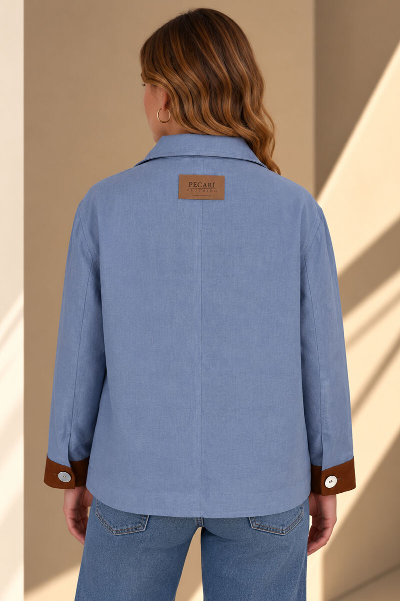 Campera cala Celeste