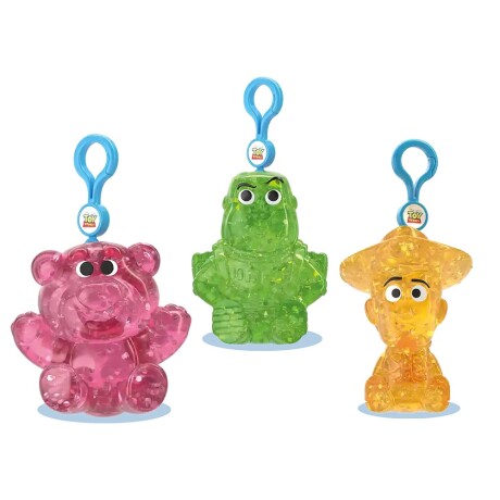 Figura Squishy Disney con Clip Colgante BUZZ