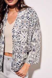 Kimono Print Multi