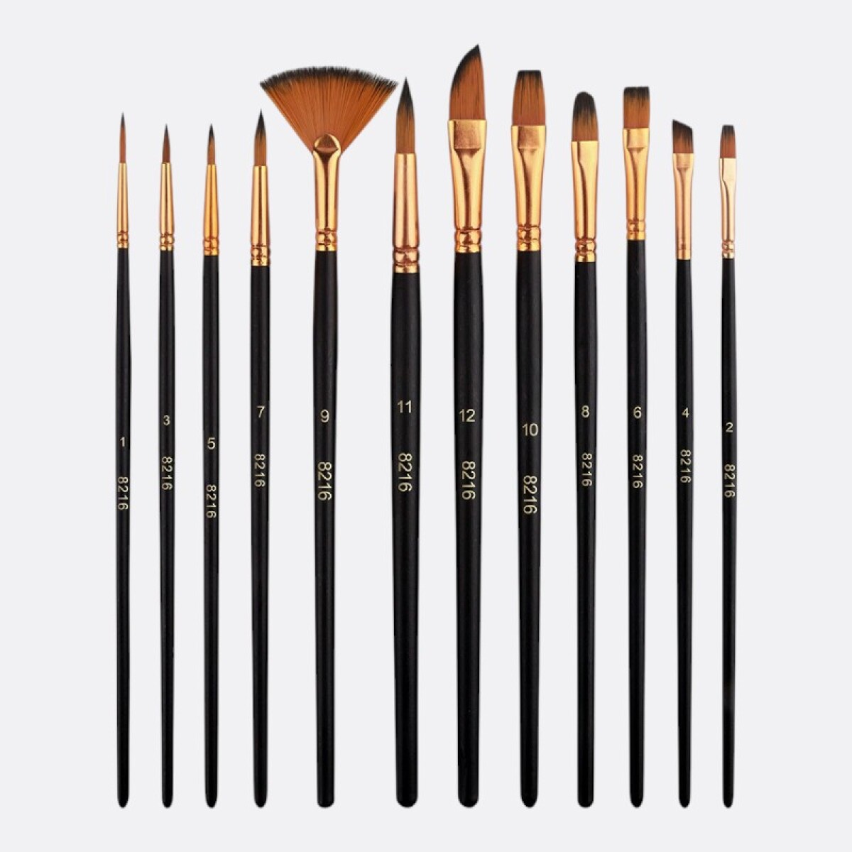 Set Completo Pinceles x12 