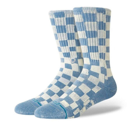 Medias Stance Cruzer Blanco Celeste