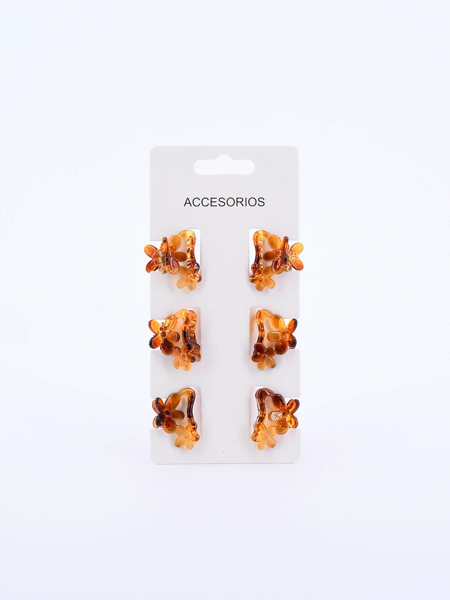 PINZAS PACK x 6 - AMBAR 