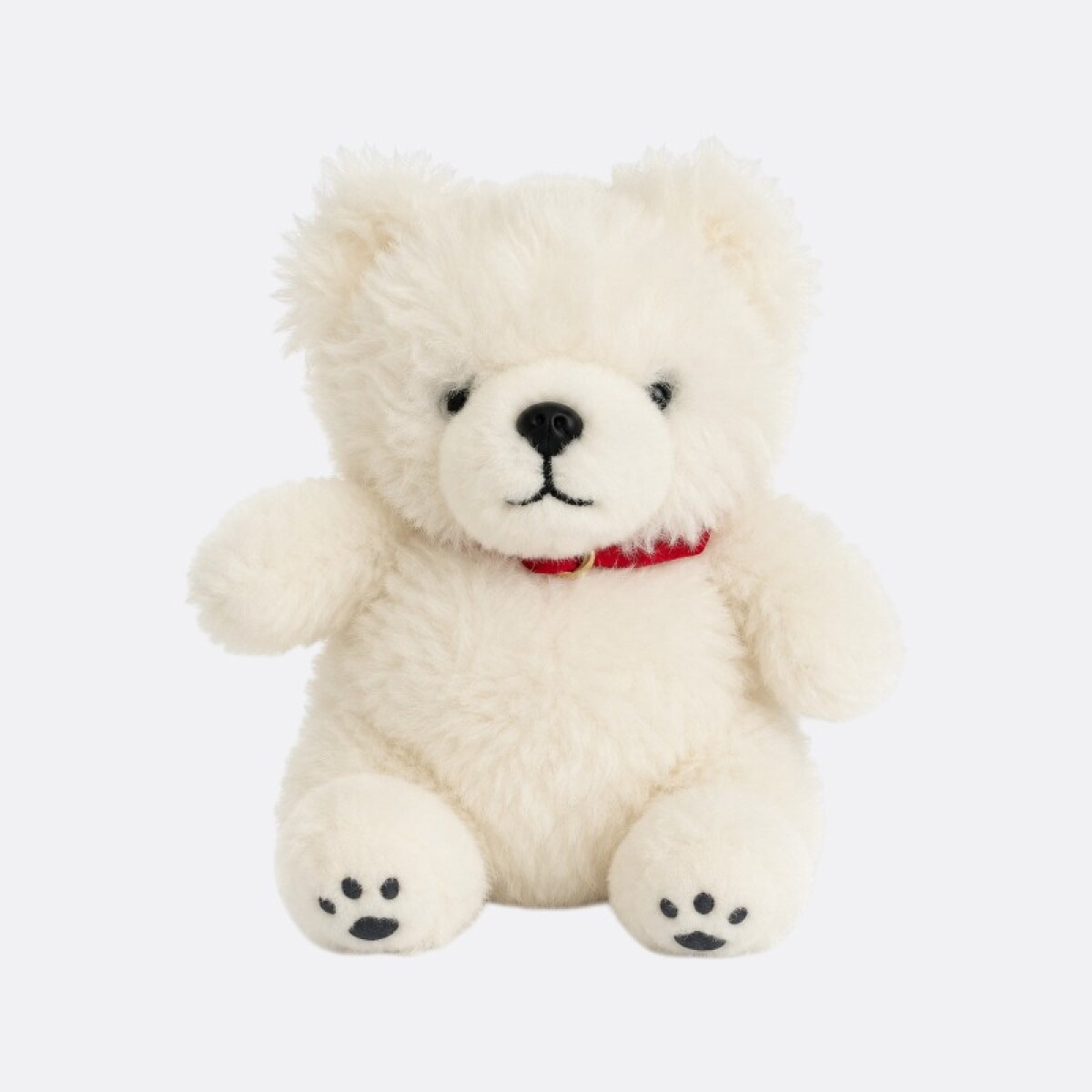Peluche Colgante Bebé - Perrito Blanco 