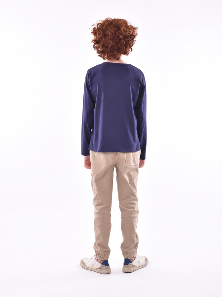 REMERA FELIPE TEEN AZUL OSCURO