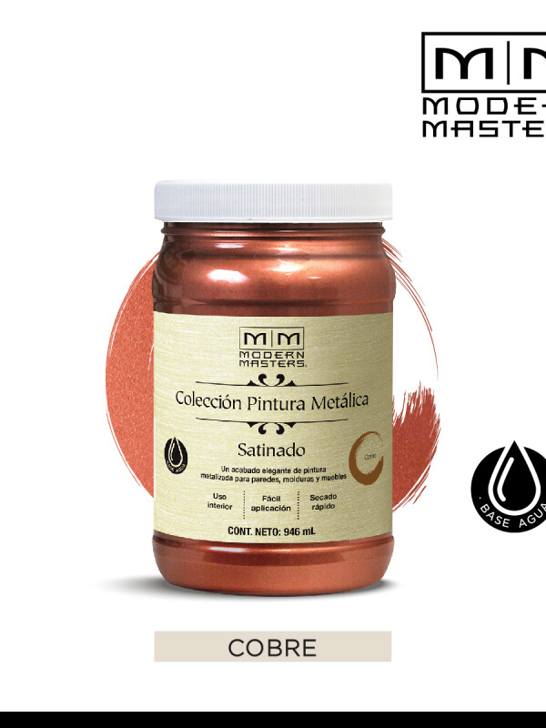 MODERN MASTERS METALICA SATINADA COBRE 0.946 ML N/A