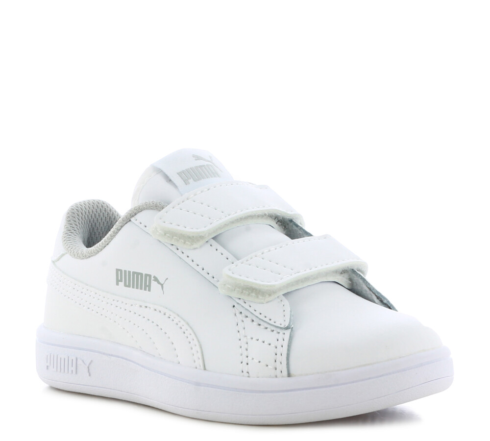 Smash V2 Velcro Jrs Blanco