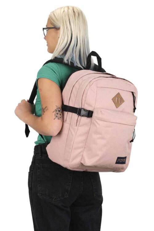 MOCHILA MAIN CAMPUS MISTY ROSE