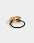 Gomitas Elásticas Cuff Gomita Elástica Con Aplique - Dorado
