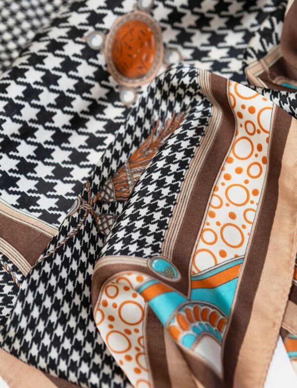 Bandana Printed MULTI/MARRON