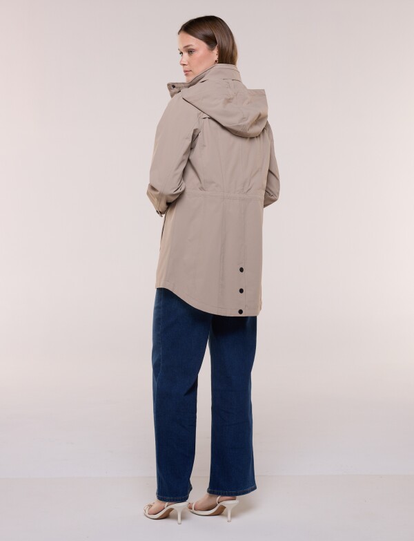 Gabardina Impermeable Plegable BEIGE