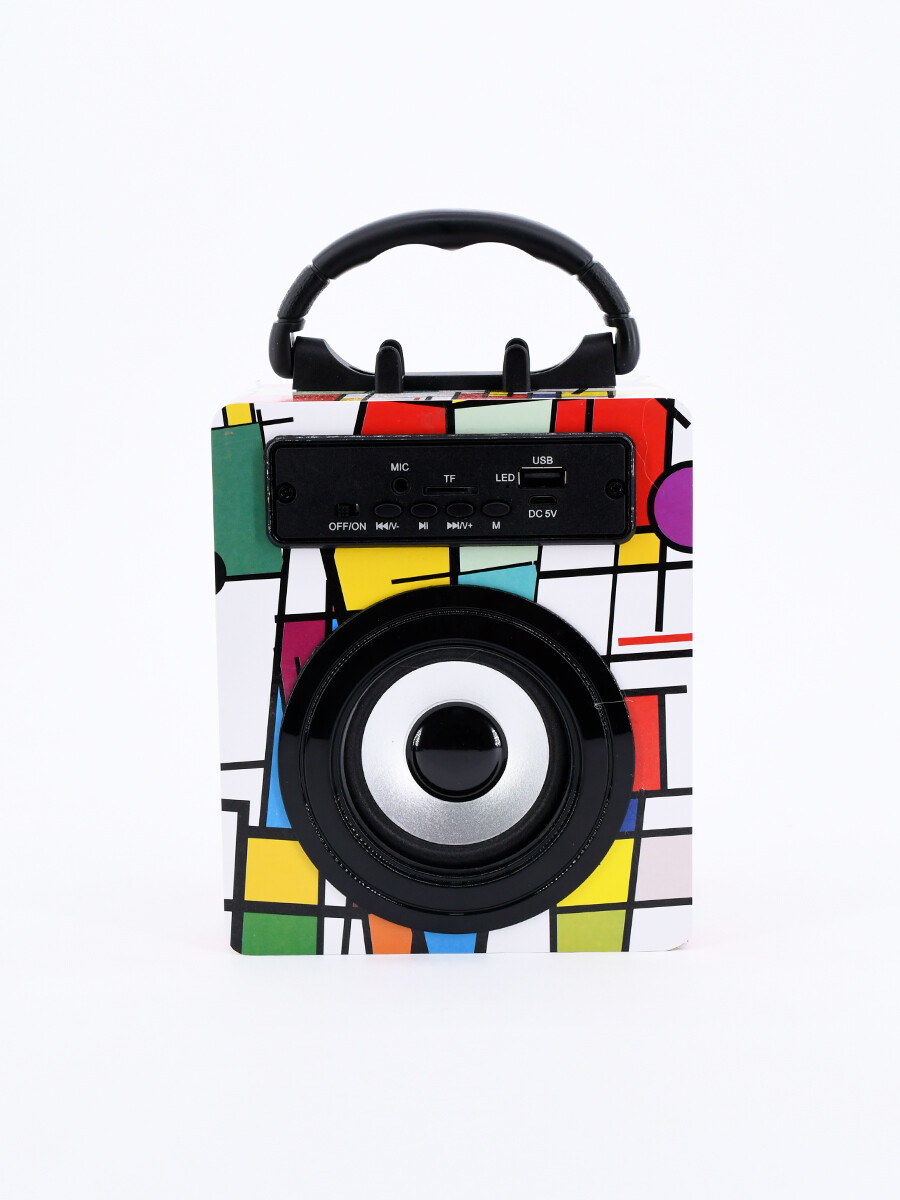 PARLANTE BLUETOOTH - ESTAMPADO 2 