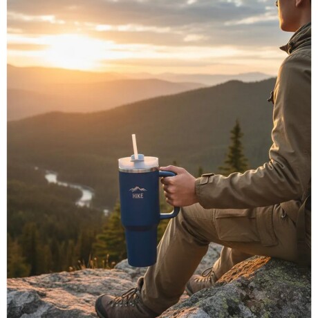 Termo Mega Sip 1180 ML Hike Color Azul