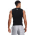 UA HG Armour Comp SL-WHT BLK-001