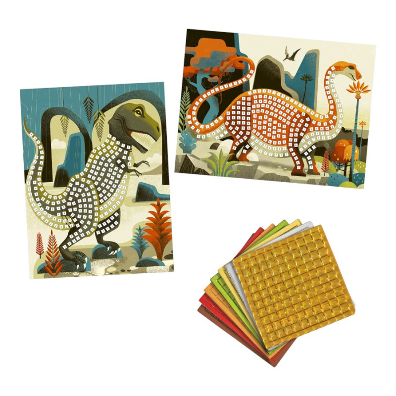 Mosaicos Infantil Dinosaurios Djeco Mosaicos Infantil Dinosaurios Djeco