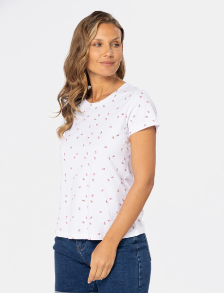 REMERA ESTAMPADA Blanco