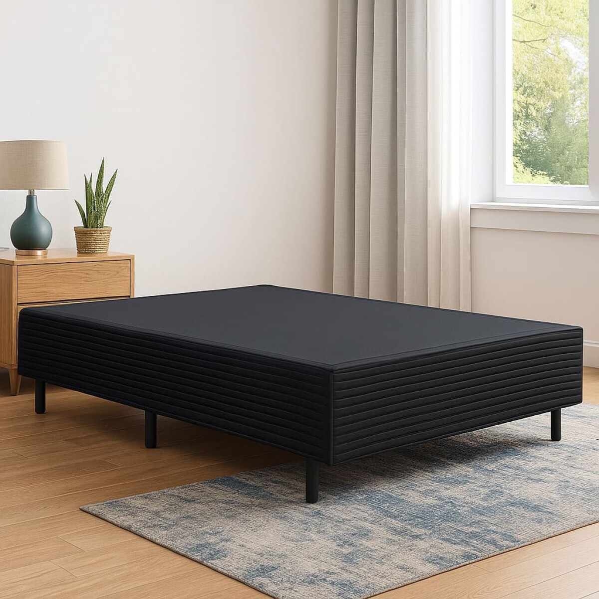 Base BOX para Sommier - 2 PLAZAS - 138x188x35 