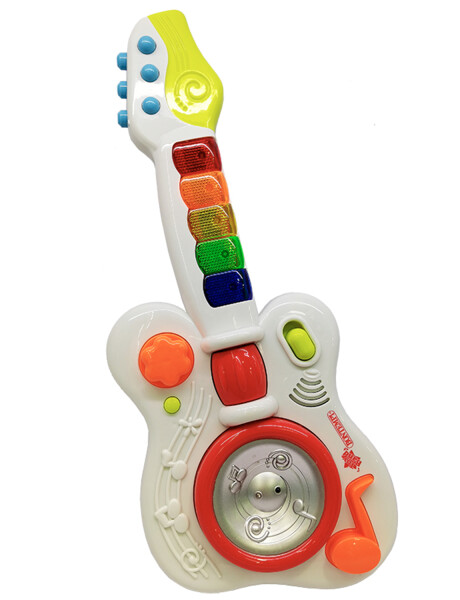 Guitarra de Rock para bebés con luces y efectos de sonido Guitarra de Rock para bebés con luces y efectos de sonido