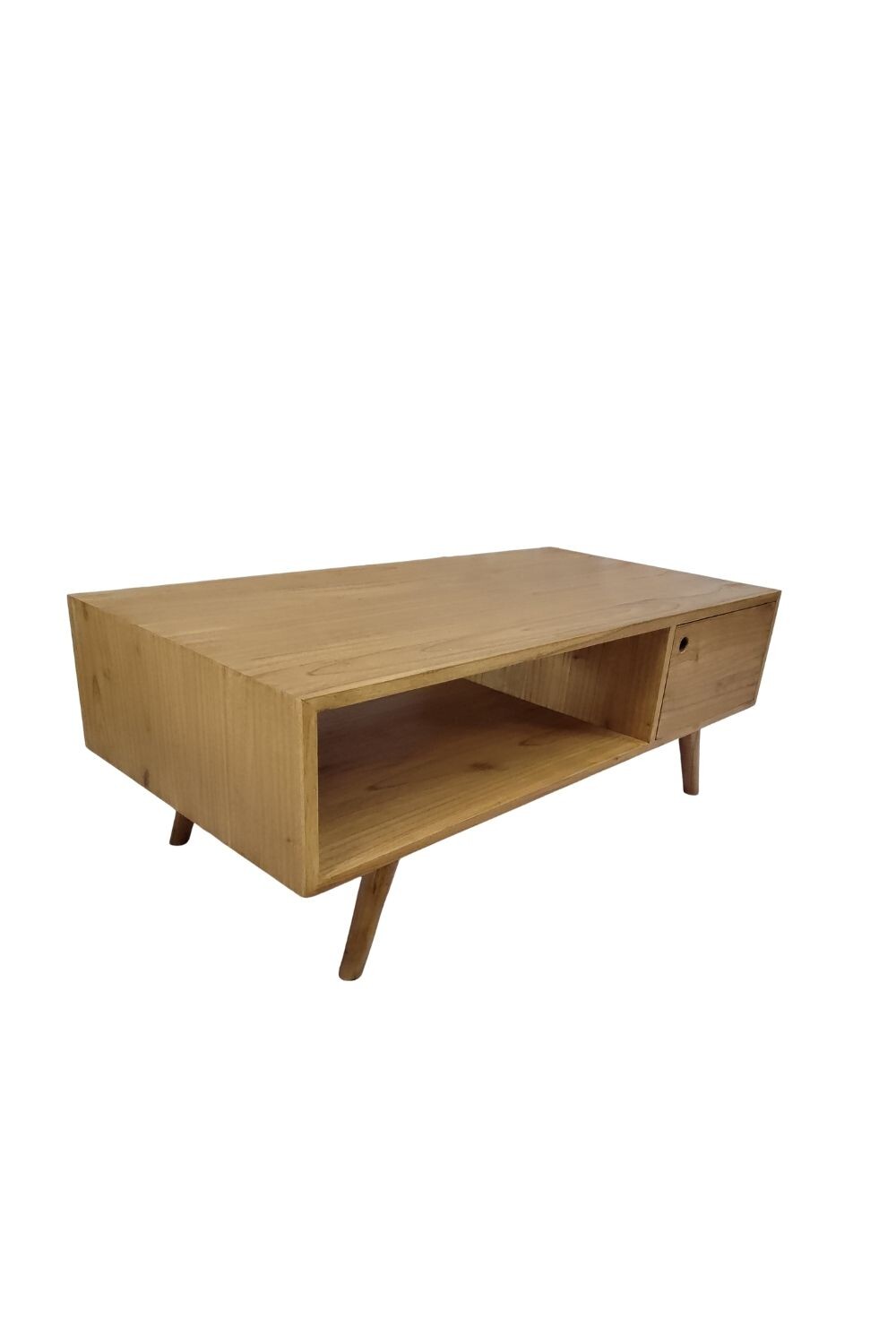 Mesa Living Como Con Cajón Color Unico