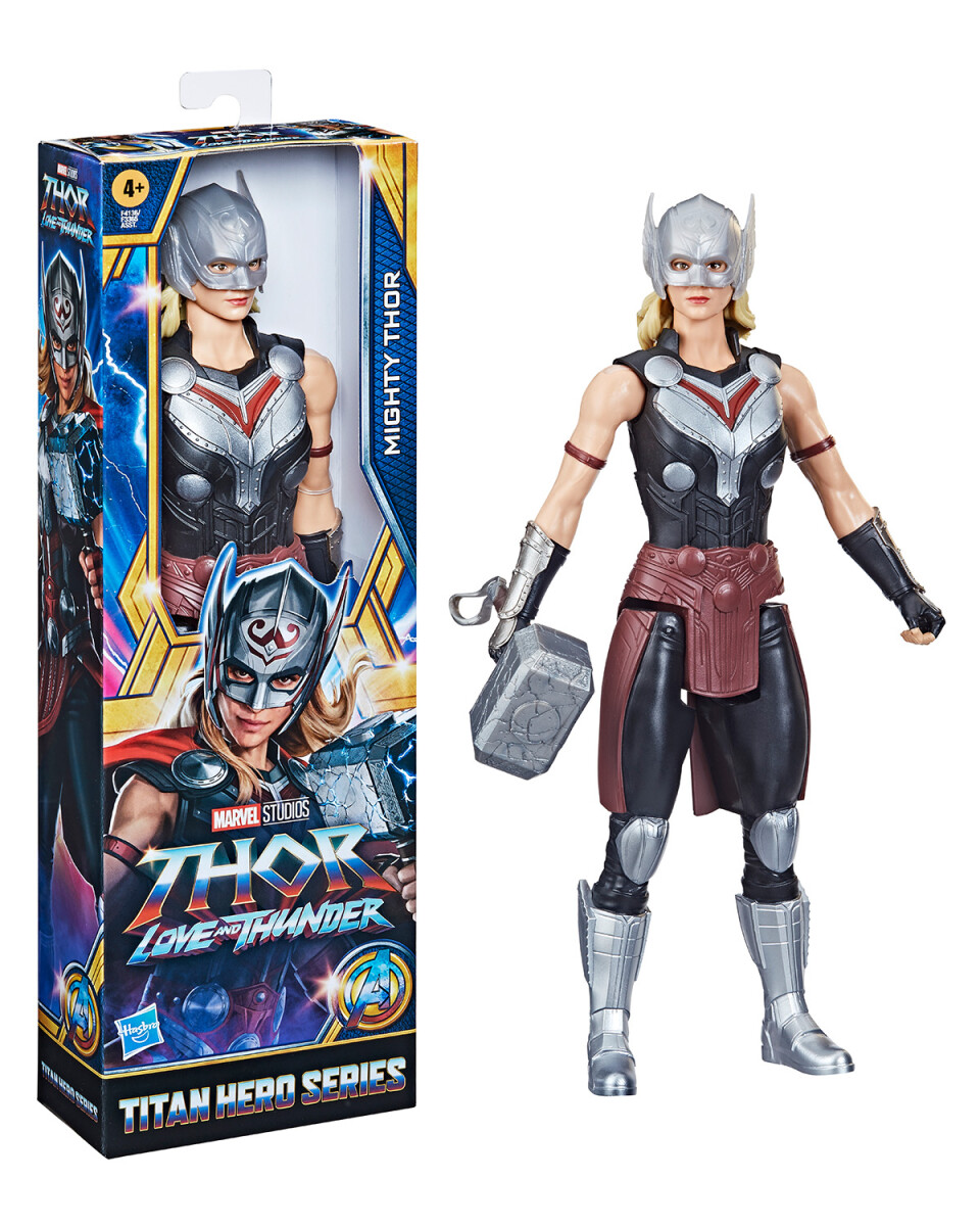 Figura Thor Marvel Titan Hero Series 24cm Hasbro - Mighty Thor 