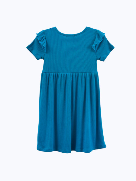 VESTIDO LAUREL PETROLEO