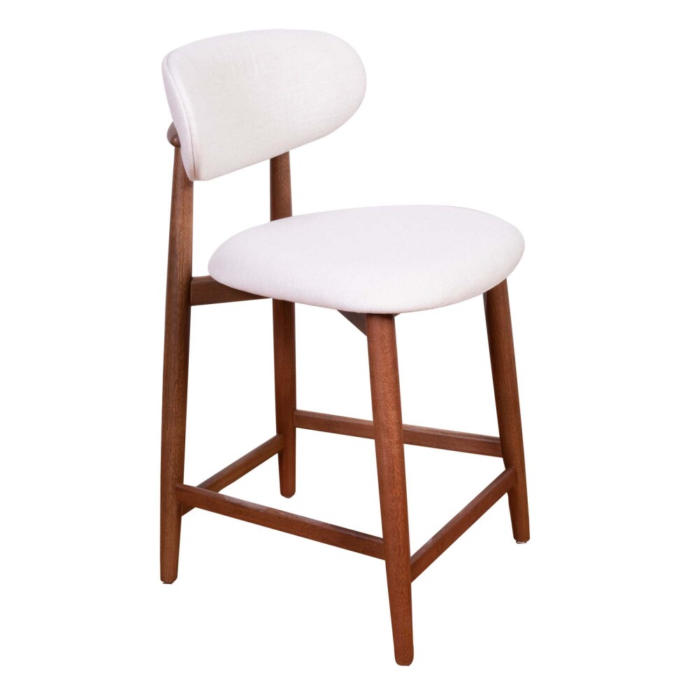 BUTACA BAR MADERA NATURAL-BEIGE MIA