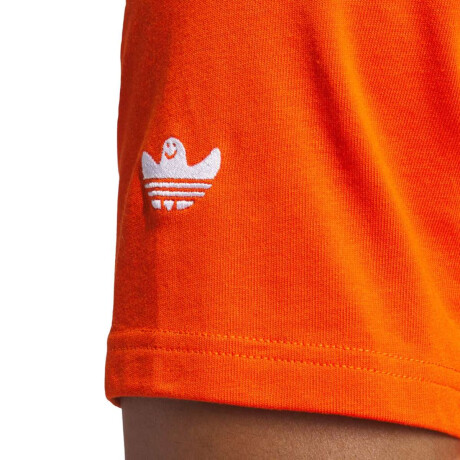 Remera Adidas H Shmoo Naranja